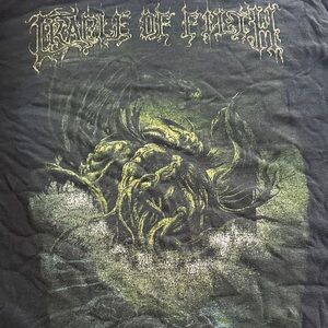 Vintage Cradle of Filth band tee (mother of abominations)